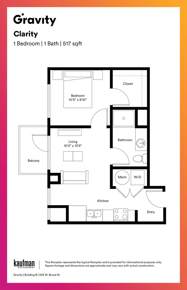 Floorplan - Building B at Gravity