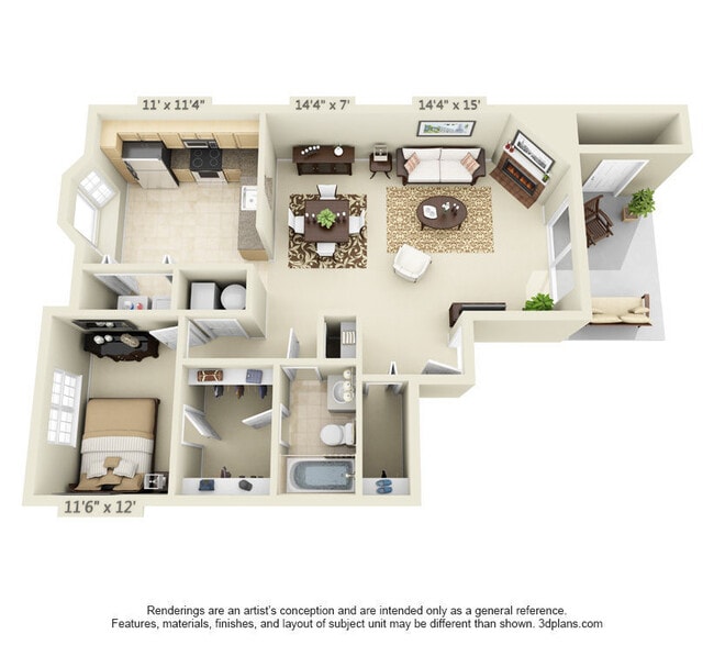 Floorplan - The Brooke by OneWall
