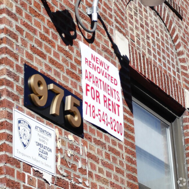 975 Sherman Ave 975 Sherman Ave Bronx NY 10456 Apartment Finder
