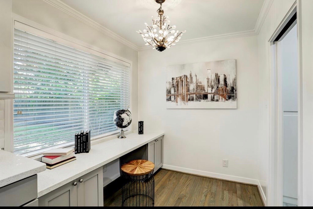 Desk off the kitchen - 5403 Carew St