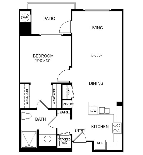 Floorplan - Azulon at Mesa Verde, a 55+ Apartment Community