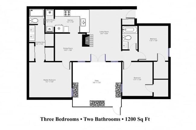 Floorplan - The Patios of McKinney