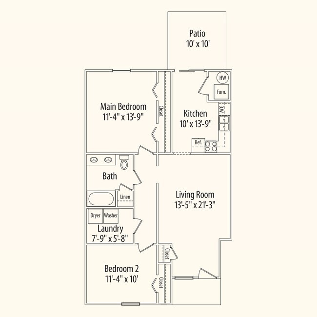 Floorplan - Paxton Mill Estates