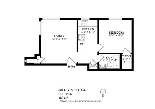 Floorplan - 475-501 Garfield