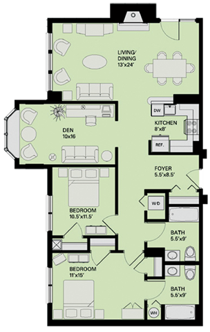 Floorplan - Marion Square