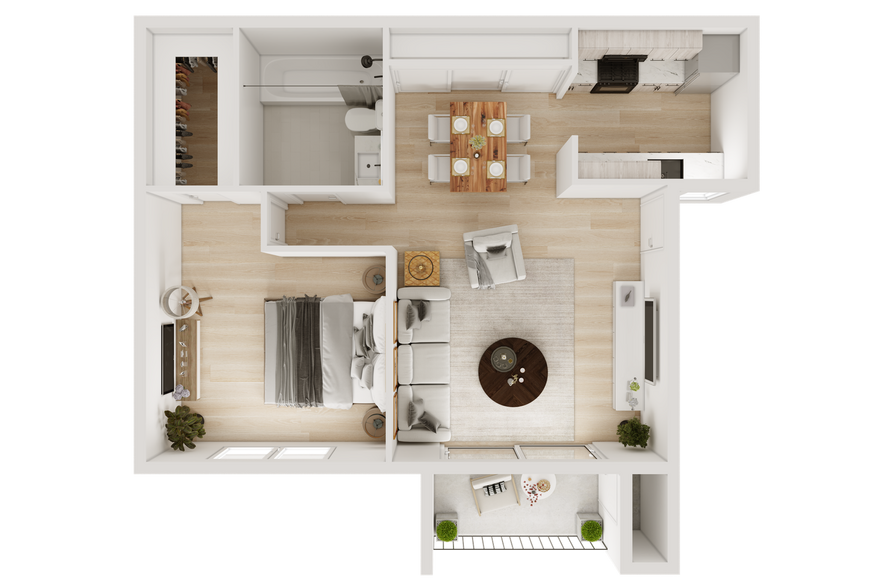 Interior Photo - Benson Village