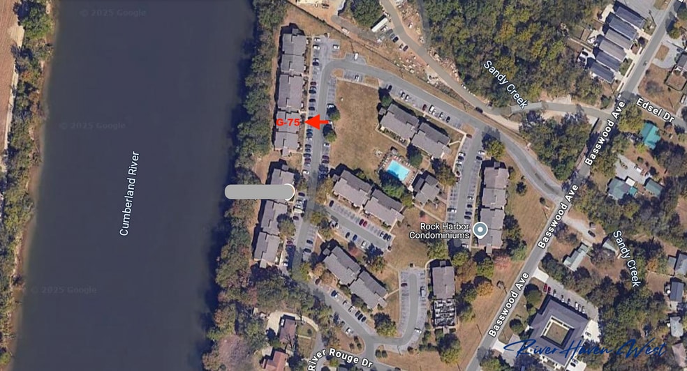 Overhead view of property - 515 Basswood Ave