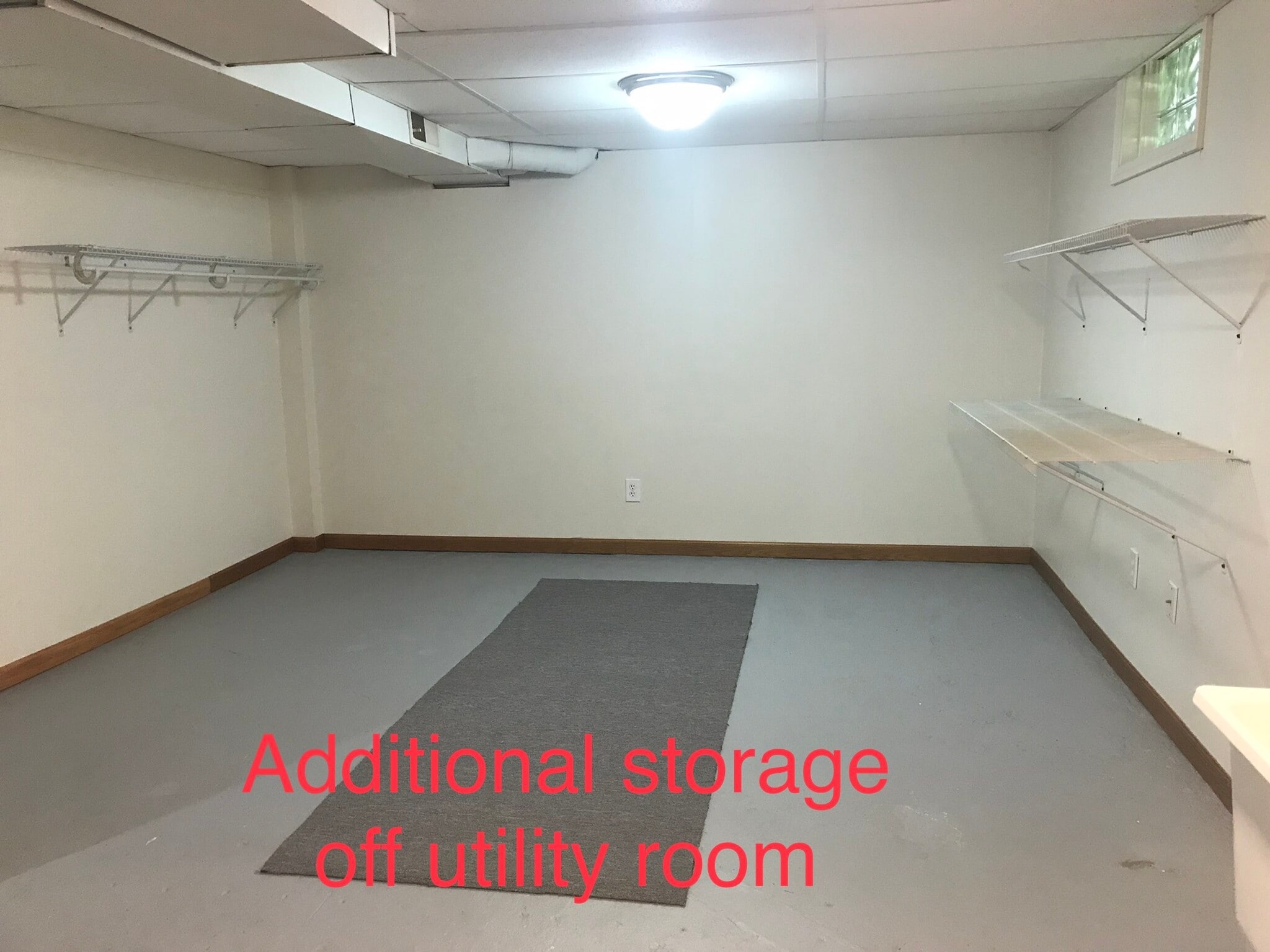 Add'l space & Storage in Utility Room - 917 Lattavo St NE