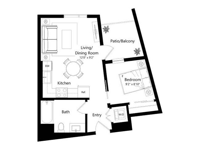 Floorplan - Lincoln/Broadway