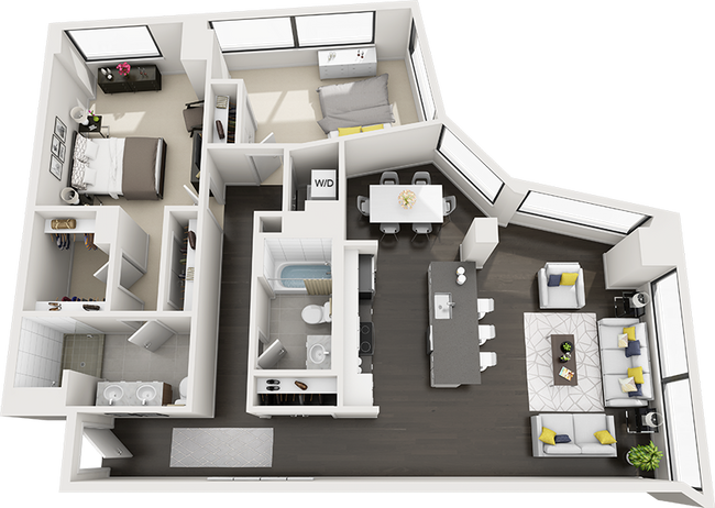 Floorplan - The Lofts at Atlantic Wharf
