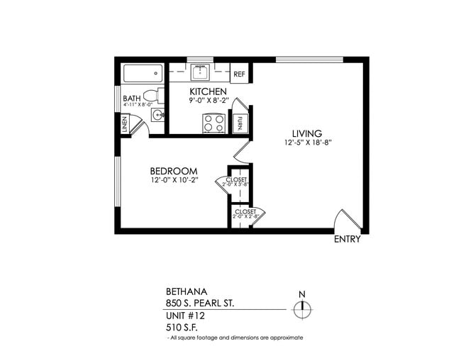 Floorplan - The Bethana Apartments