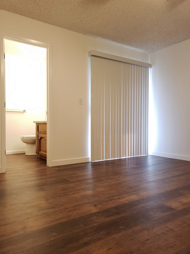 Master Bedroom Patio Door and Bath - 4617 N Charles Ave