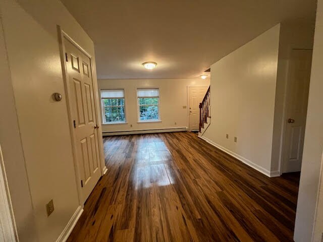 LR View from Kitchen 1/2 Bath to Left - 167 Shaws Mill Rd