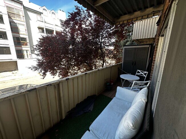 Building Photo - Available June 1st! "Chic & Cozy 1-Bed Furnished Condo in Denver's Desirable Hale Neighborhood! P...