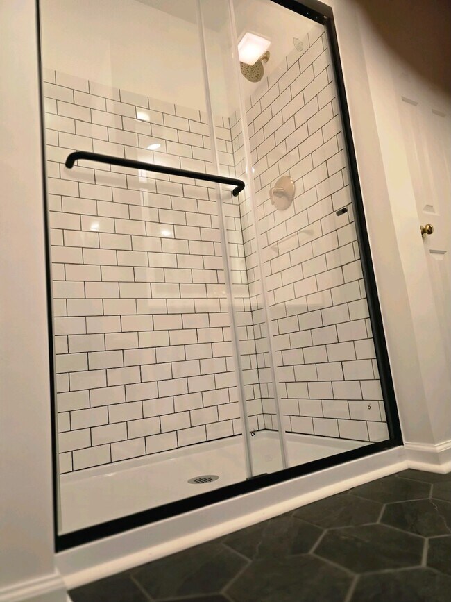 Updated master bathroom - 109 Pelham Dr