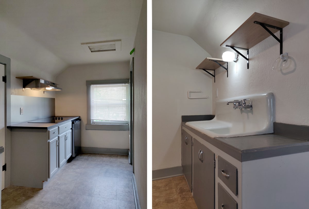 Cooking area and sink area - 138 Cypress Ave. E