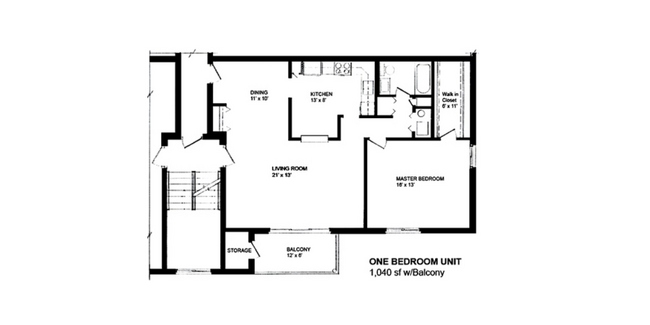 Floorplan - April Lane Apartments