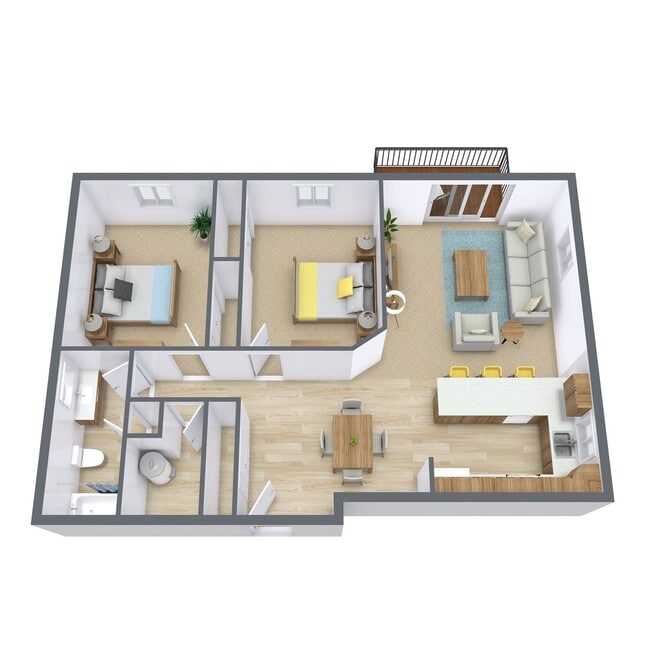Floorplan - Ashbury Apartment Community