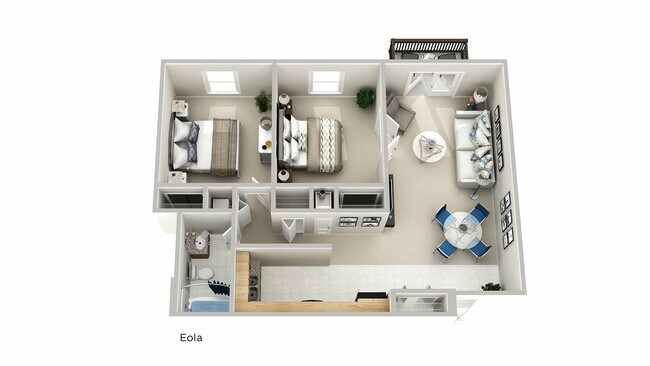 Eola-1-bedroom-1-bathroom - The Q at Maitland