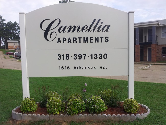 Entrance Sign - Camellia Apartments