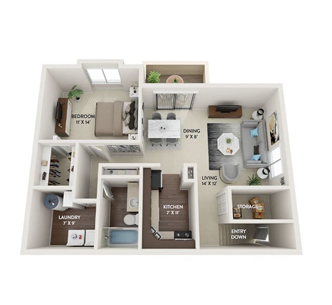 Floorplan - The Ascent at Farmington Hills