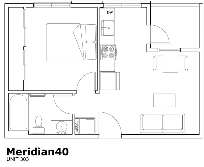 Floorplan - Meridian 40