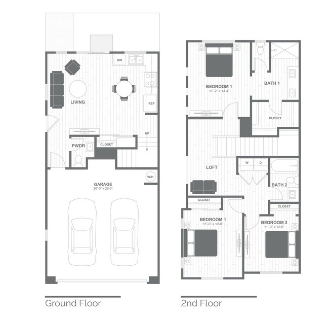 3A TOWNHOME.jpg - Ironwood Homes at The Rosefield