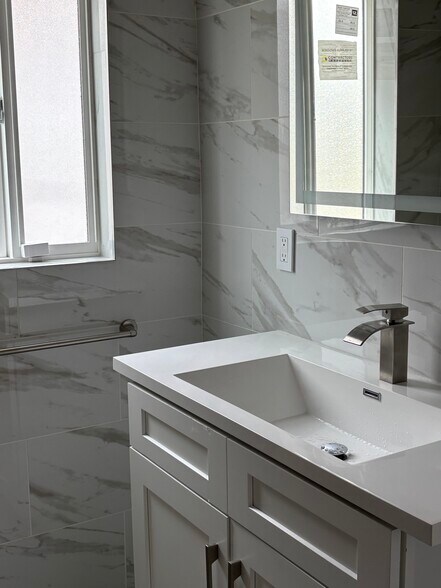 Bathroom vanity - 2206 W 75th St