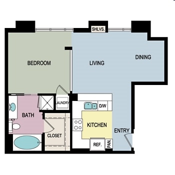 1BR/1BA - 717 Olympic