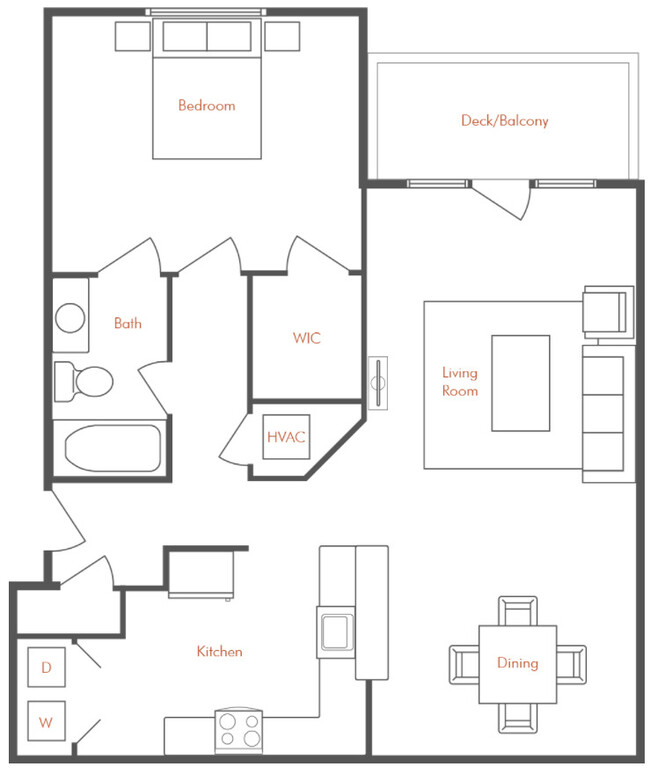 Floorplan - Pheasant Run Apartments