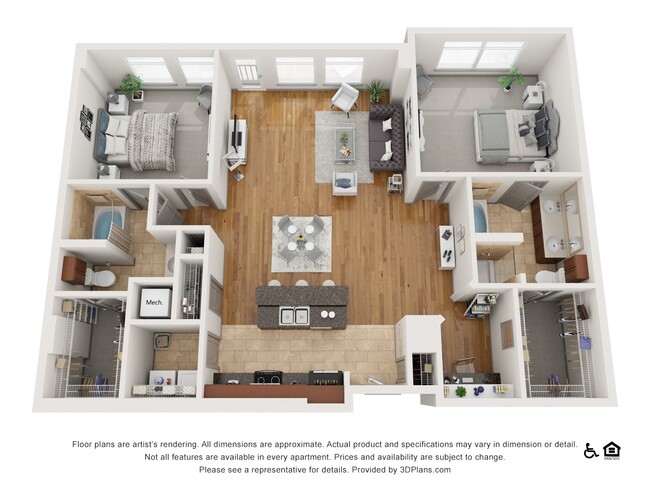 Floorplan - The Residence at Southpark