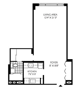 Floorplan - Parker Towers