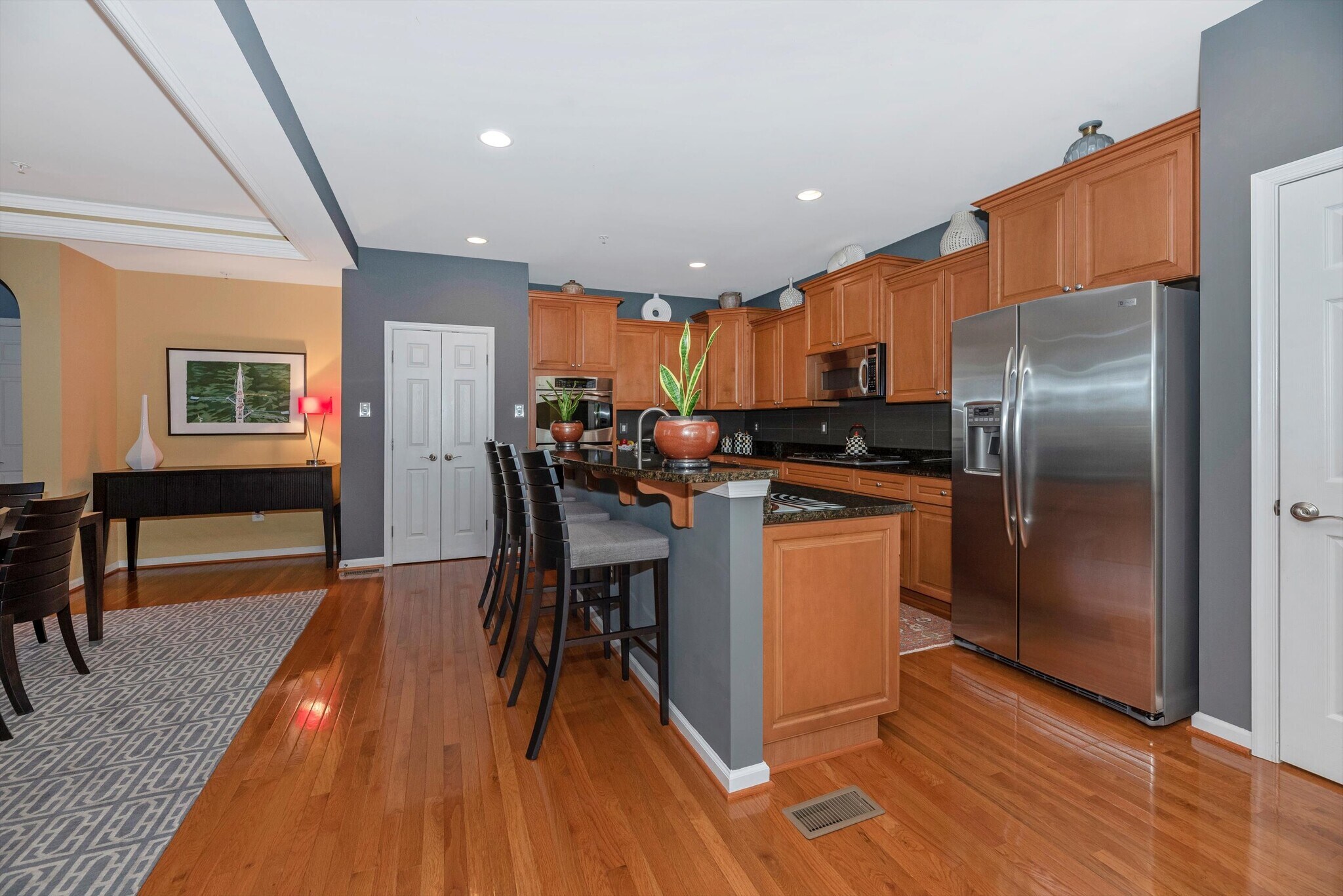 Kitchen double pantries - 2507 Mill Race Rd