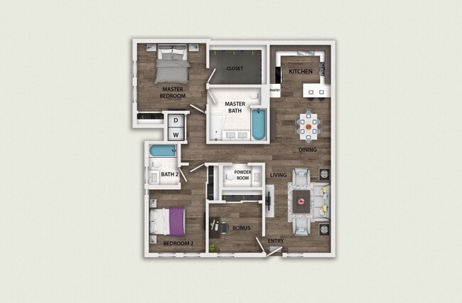 Floorplan - Residences at Village Walk