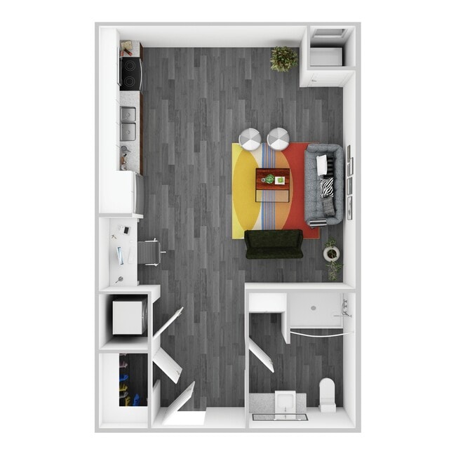 Floorplan - Parker Station Flats