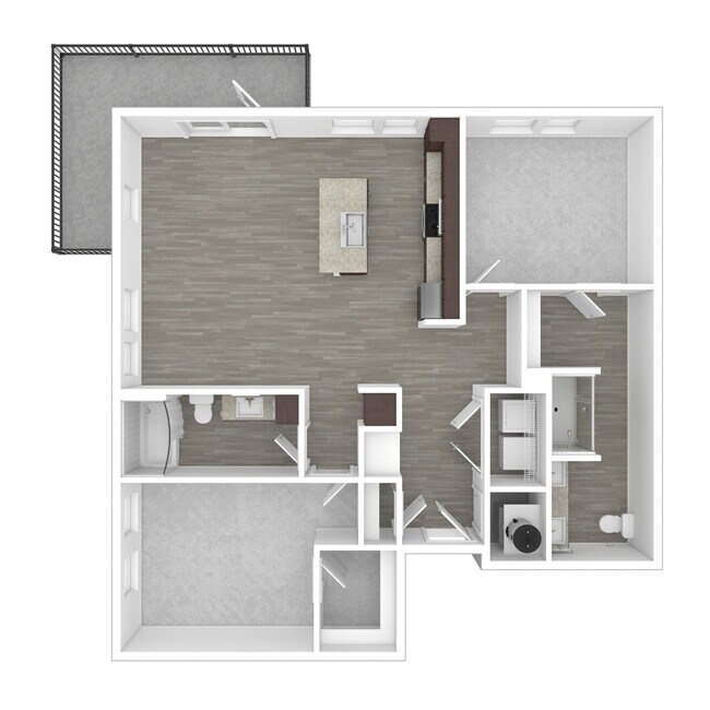 Floorplan - FIFTEEN51 Apartments of Lexington