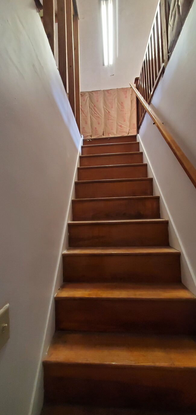 Attic steps - 223 N Jefferson St