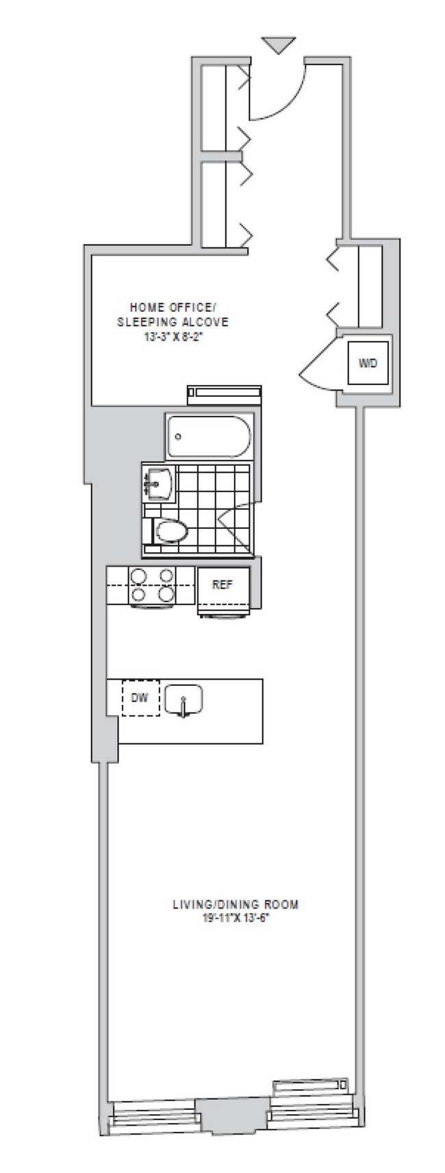 Floorplan - 70 Pine Apartments