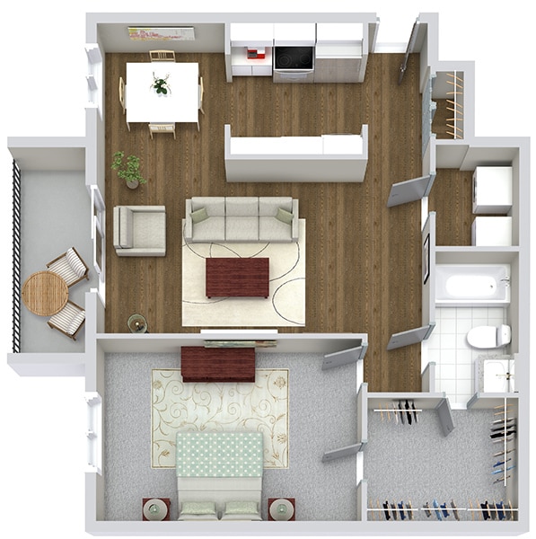 Floorplan - The BEDFORD