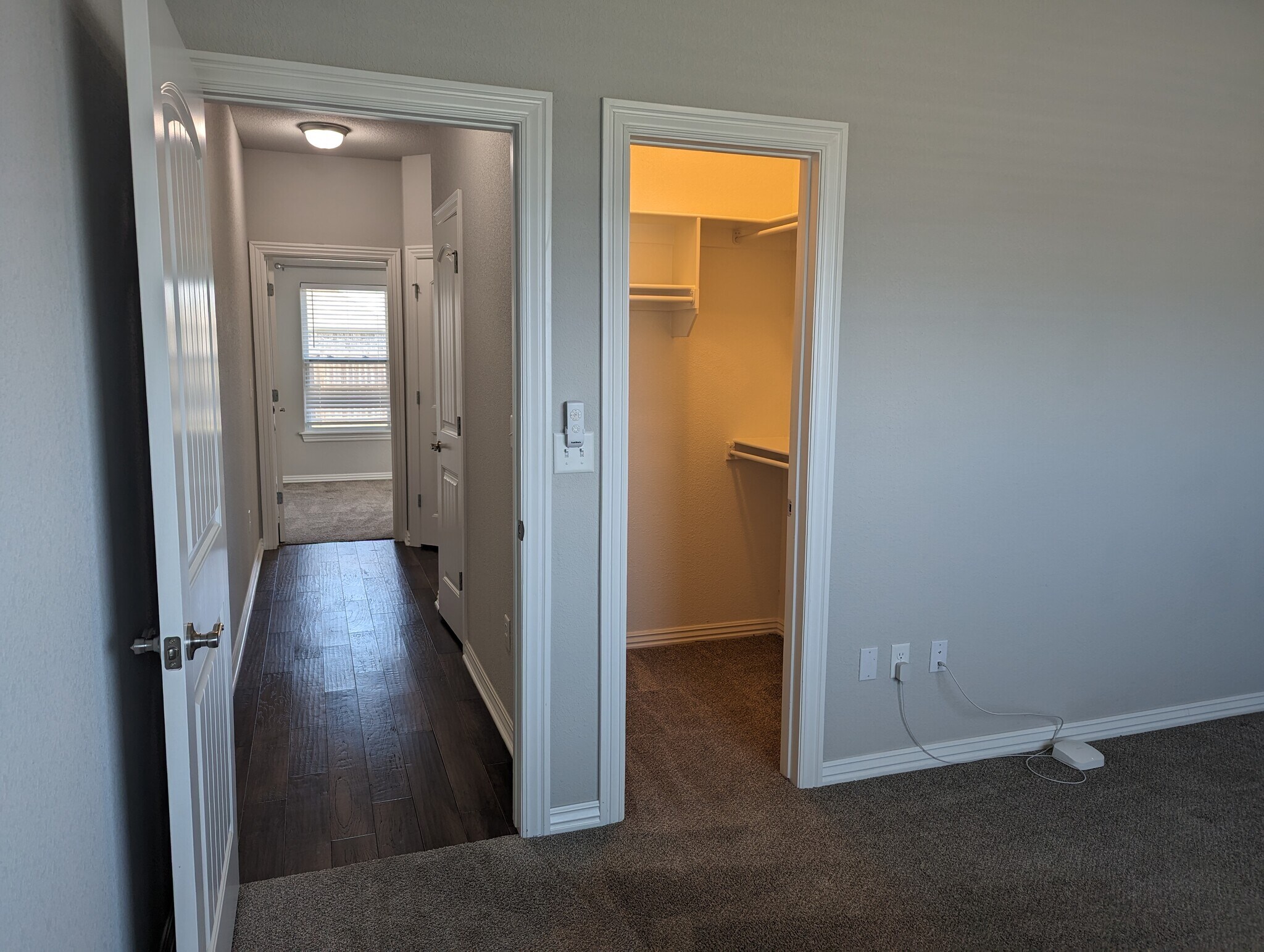 Bedroom 4/office room, walk-in closet - 4360 W Wales Dr