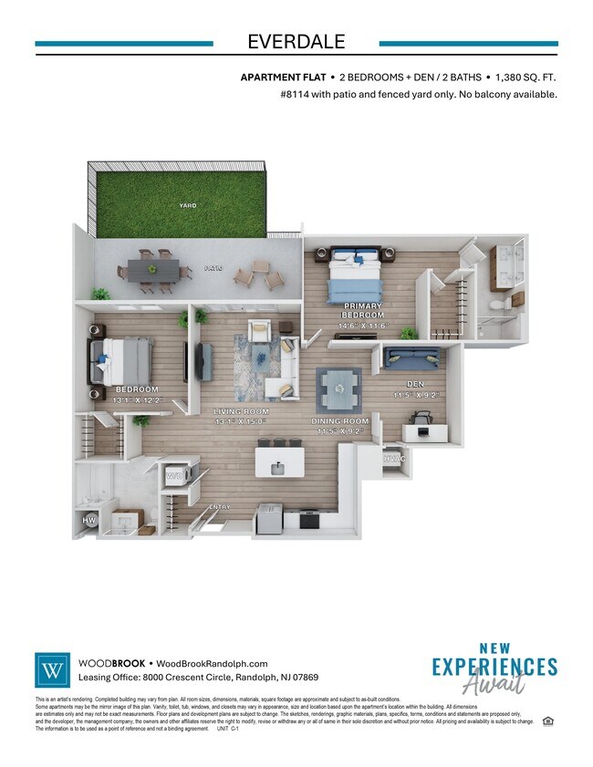 Floorplan - Woodbrook at Randolph