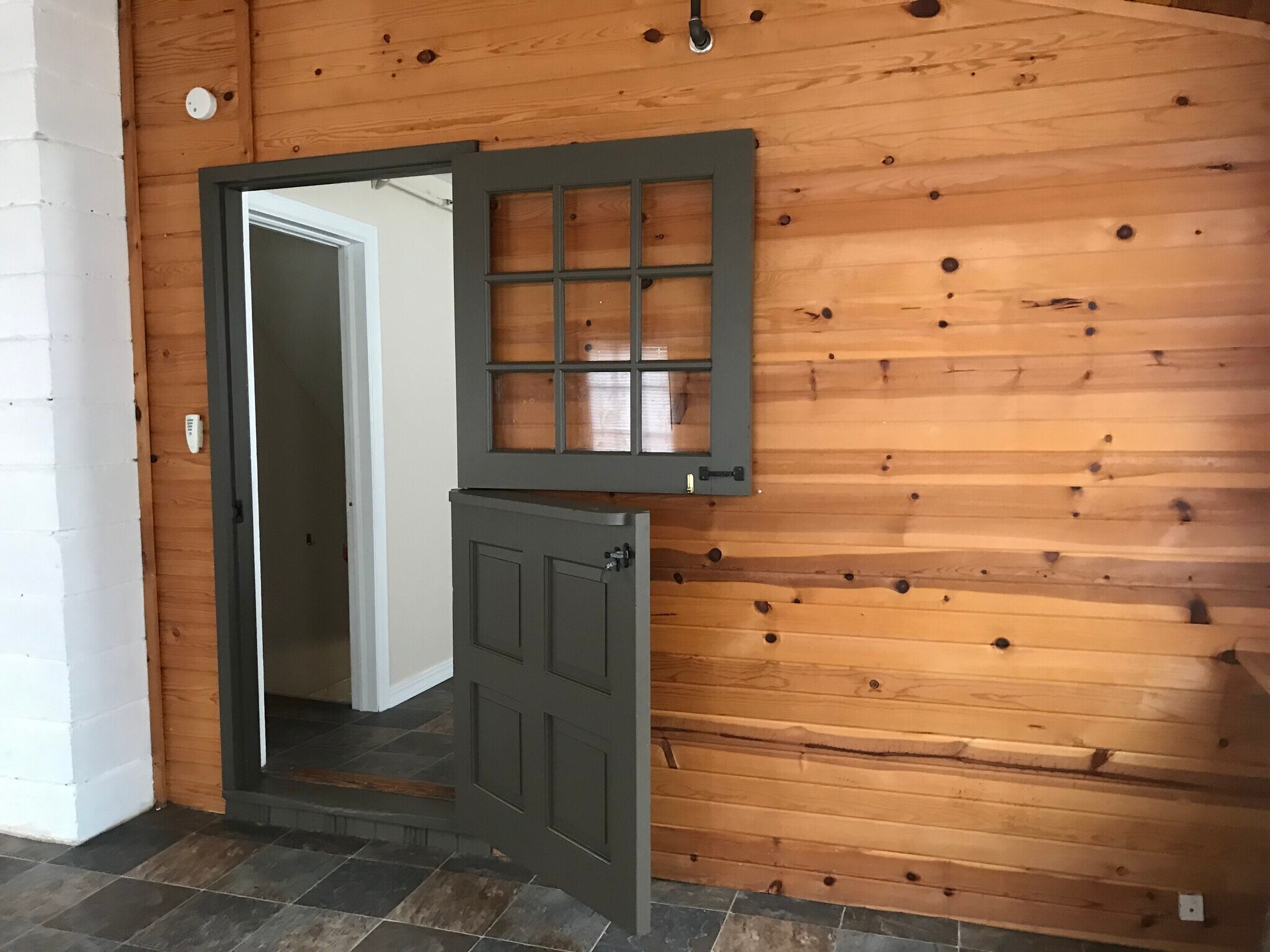 Bar room doors between patio to kitchen - 807 W Mission Ave