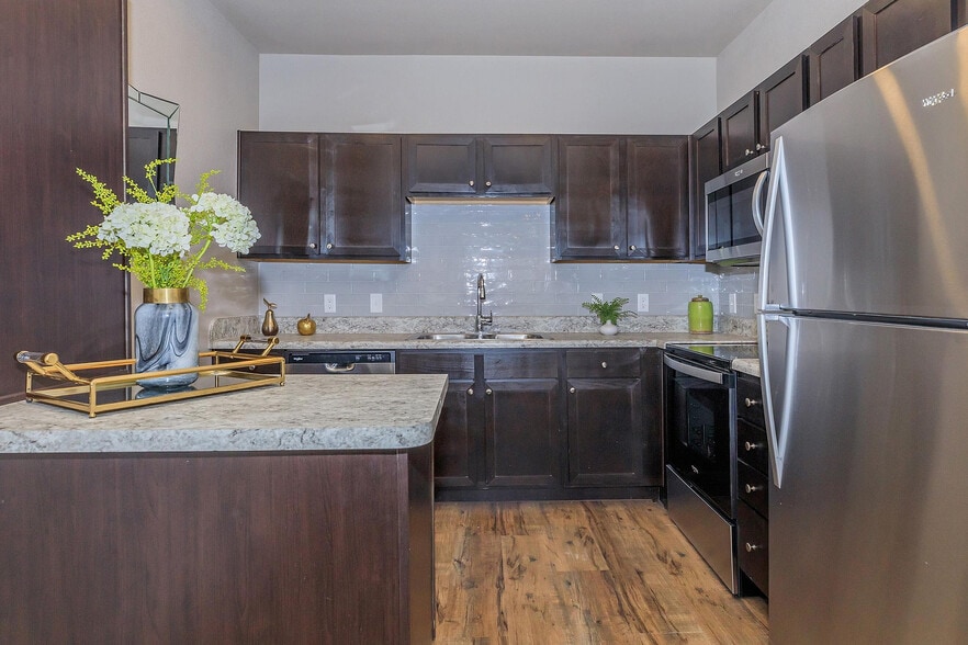 Vantage at McKinney Falls A1 Kitchen - Vantage at McKinney Falls