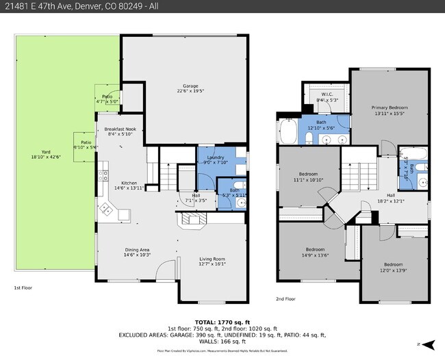 Building Photo - $2,640.95, $300 off the first month's rent, 4 Beds - 2 Bath, Single Family Home in Denver with 2-...