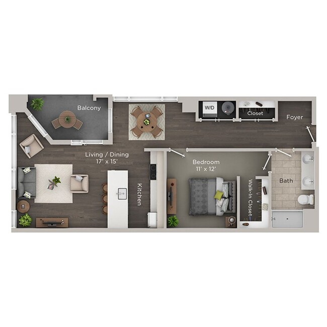 Floorplan - Madison Place Apartments