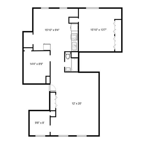 Floorplan - Fullerton Lofts