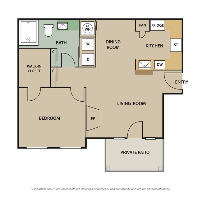 Floorplan - The Trails at Dominion Park