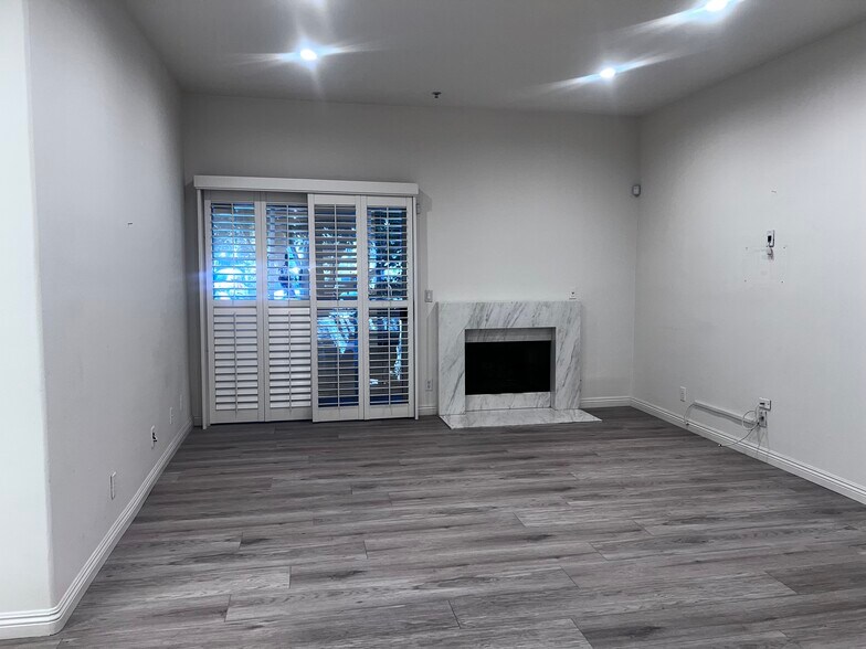 Living Room Fireplace - 10604 Valley Spring Ln