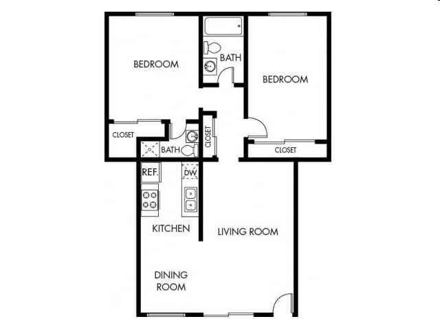 2BR/2BA - Vista Park Apartments