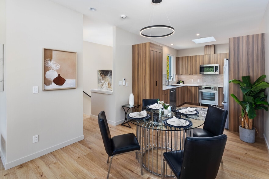 View to kitchen and dining from living room - 10120 NE 185th St